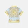 Kids Printed Silk Twill Shirt