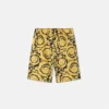 Kids Printed Silk Twill Shorts