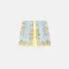 Kids Printed Silk Twill Shorts