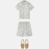 Kids Printed Silk Twill Shirt Kids Printed Silk Twill Shirt