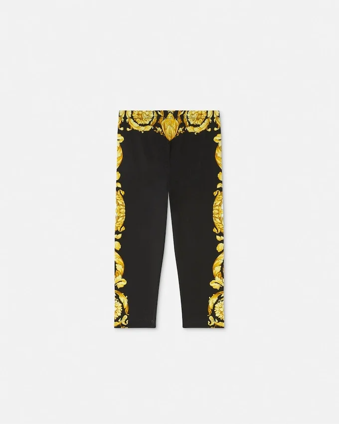 Kids Printed Stretch Cotton-Jersey Leggings Kids Printed Stretch Cotton-Jersey Leggings