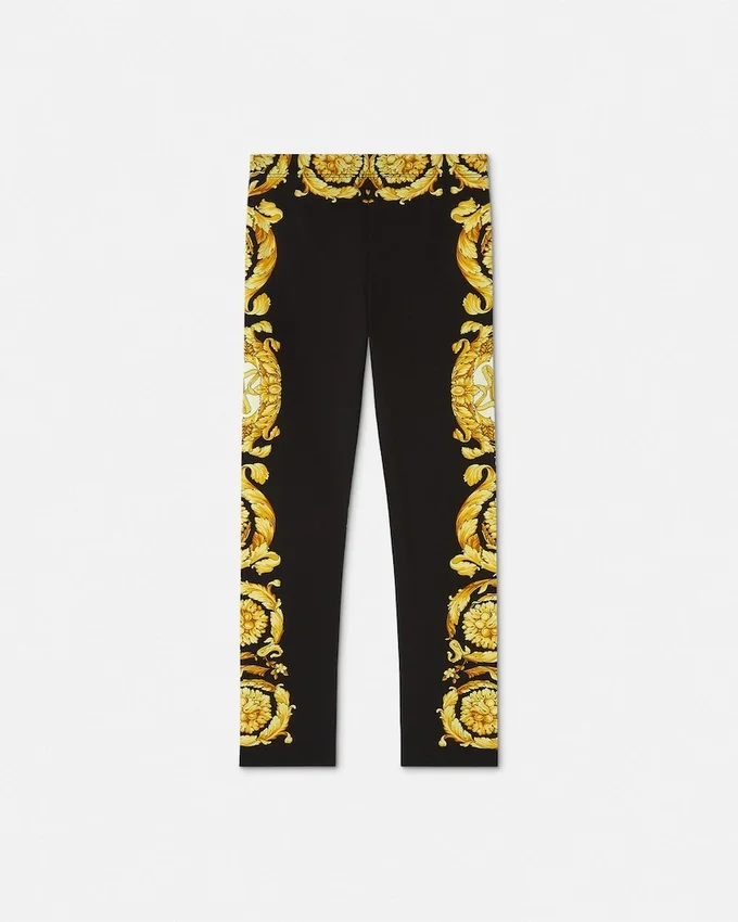 Kids Printed Stretch Cotton-Jersey Leggings Kids Printed Stretch Cotton-Jersey Leggings
