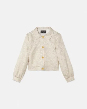 Kids Printed Twill Blouson