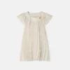 Kids Printed Twill Pleated Dress Kids Printed Twill Pleated Dress