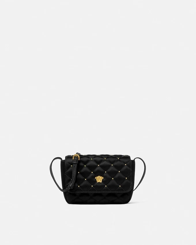 Kids Quilted Satin Crossbody Bag Kids Quilted Satin Crossbody Bag