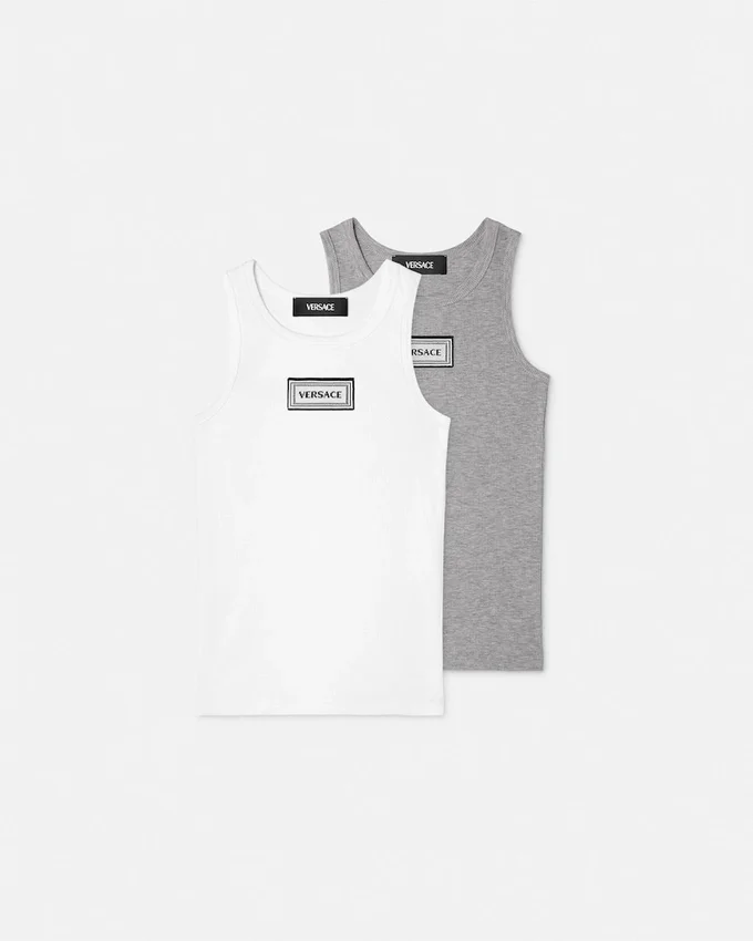 Kids Ribbed Cotton Tank Top 2-Pack Kids Ribbed Cotton Tank Top 2-Pack