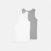 Kids Ribbed Cotton Tank Top 2-Pack Kids Ribbed Cotton Tank Top 2-Pack