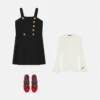 Kids Wool-Blend Pleated Dress Kids Wool-Blend Pleated Dress