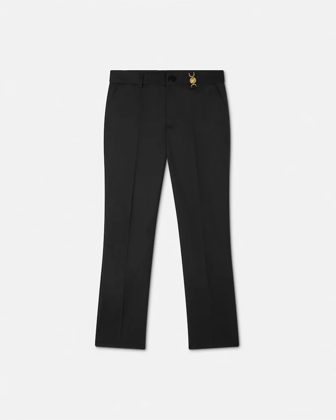 Kids Wool-Blend Tapered Pants Kids Wool-Blend Tapered Pants