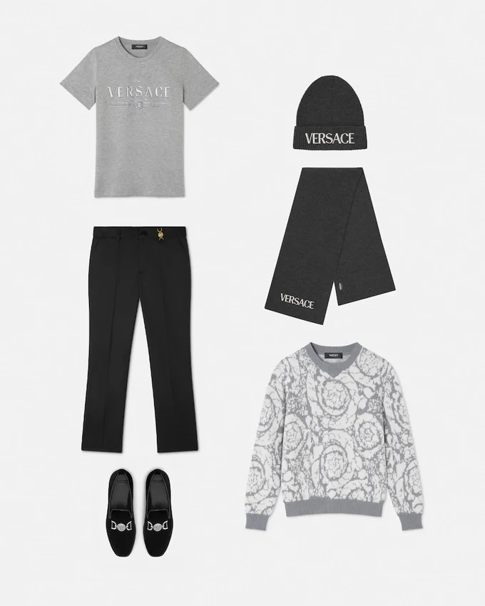 Kids Wool-Blend Tapered Pants Kids Wool-Blend Tapered Pants