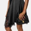 Kleio Embroidered Satin Mini Bag Kleio Embroidered Satin Mini Bag