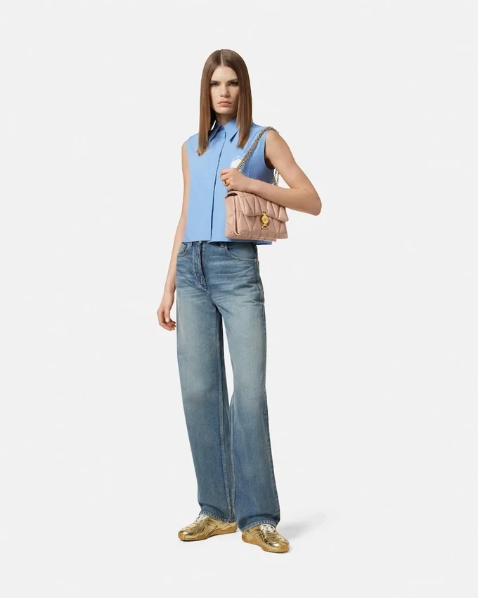 Kleio Quilted Nappa Shoulder Bag Kleio Quilted Nappa Shoulder Bag