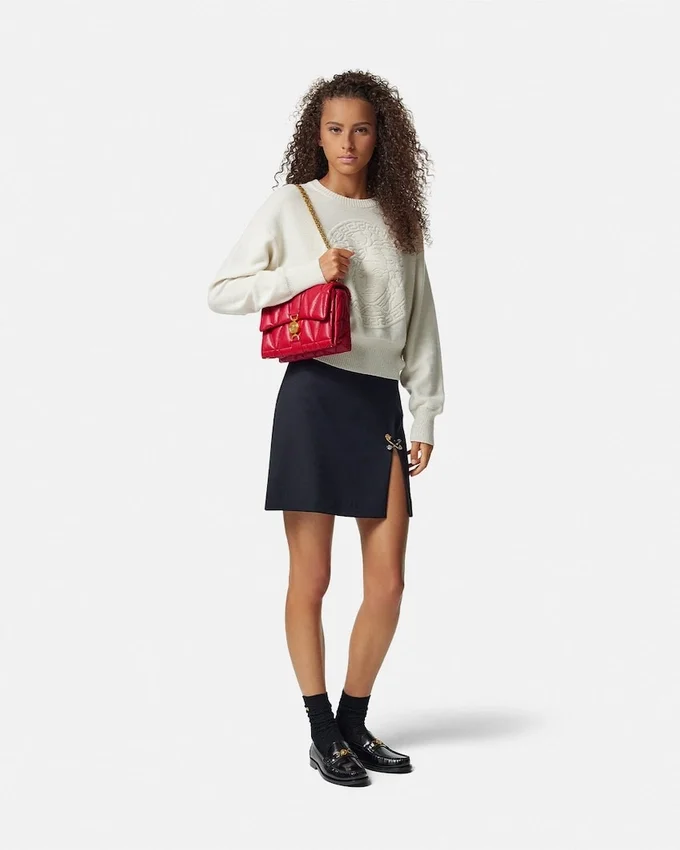 Kleio Quilted Nappa Shoulder Bag Kleio Quilted Nappa Shoulder Bag