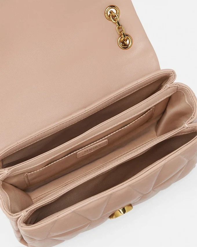 Kleio Quilted Nappa Shoulder Bag Kleio Quilted Nappa Shoulder Bag