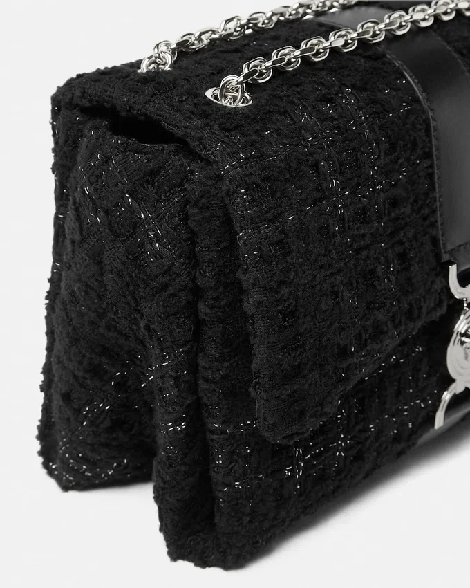 Kleio Tweed Shoulder Bag Kleio Tweed Shoulder Bag