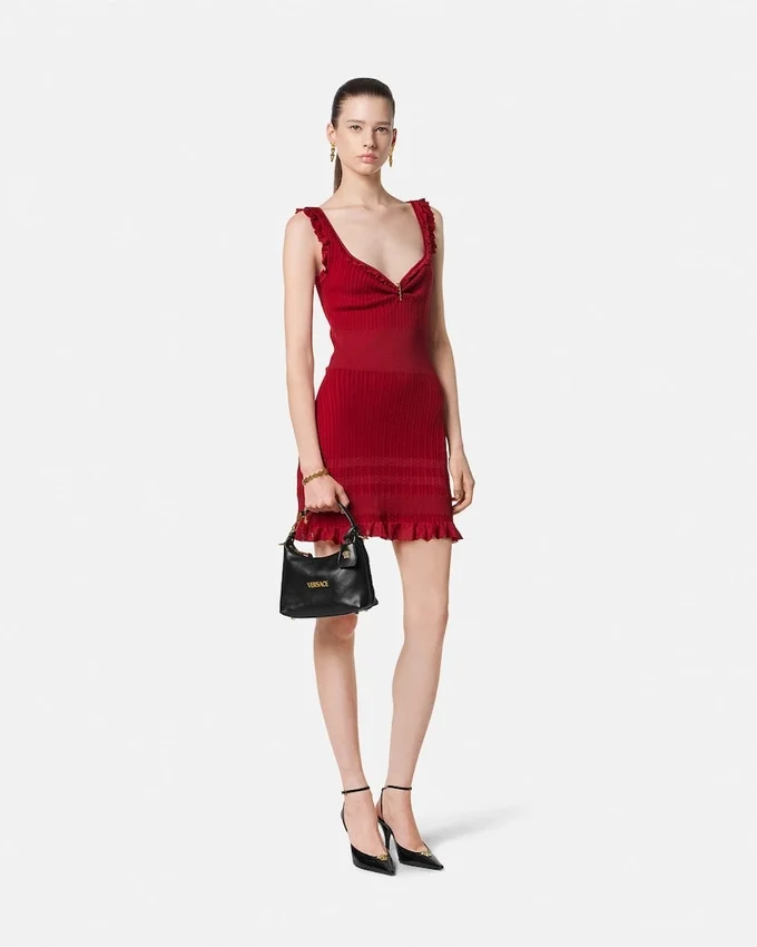 Knit Flared Mini Dress Knit Flared Mini Dress