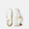 La Greca Embroidered Platform Sneakers