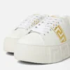 La Greca Embroidered Platform Sneakers