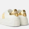 La Greca Embroidered Platform Sneakers