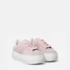 La Greca Suede Platform Sneakers La Greca Suede Platform Sneakers