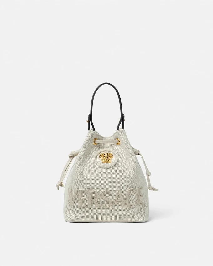 La Medusa Canvas Bucket Bag La Medusa Canvas Bucket Bag