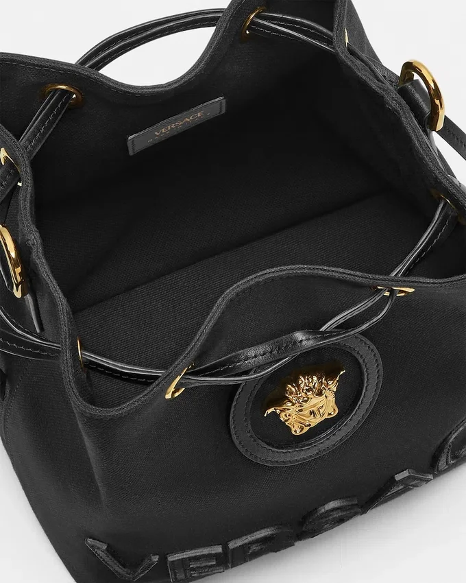 La Medusa Canvas Bucket Bag La Medusa Canvas Bucket Bag
