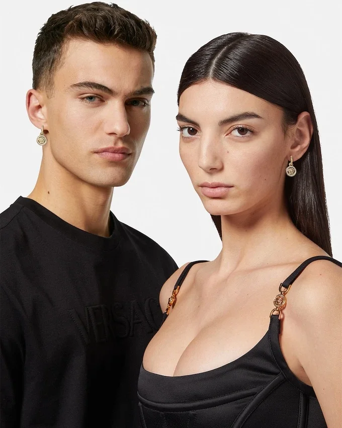 La Medusa Crystal Earrings La Medusa Crystal Earrings