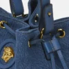 La Medusa Denim Bucket Bag La Medusa Denim Bucket Bag