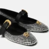 La Medusa Embellished Ballerinas La Medusa Embellished Ballerinas