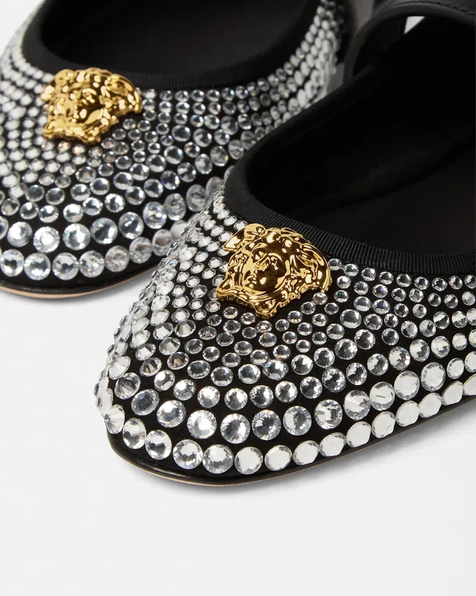 La Medusa Embellished Ballerinas La Medusa Embellished Ballerinas