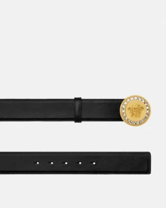 La Medusa Embellished Belt  4 cm