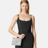 La Medusa Embellished Satin Clutch La Medusa Embellished Satin Clutch