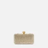 La Medusa Embellished Satin Clutch La Medusa Embellished Satin Clutch