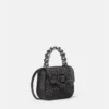 La Medusa Embellished Satin Mini Bag La Medusa Embellished Satin Mini Bag