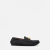 La Medusa Jacquard Canvas Driver Shoes