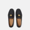 La Medusa Jacquard Canvas Driver Shoes