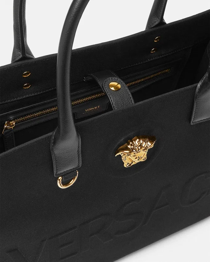 La Medusa Large Canvas Tote La Medusa Large Canvas Tote