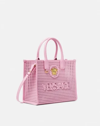 La Medusa Laser-Cut Small Tote Bag La Medusa Laser-Cut Small Tote Bag