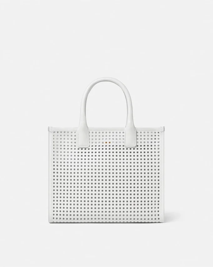 La Medusa Laser-Cut Small Tote Bag La Medusa Laser-Cut Small Tote Bag