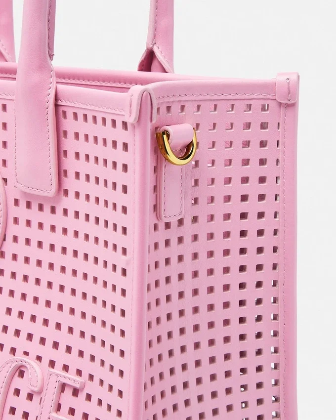 La Medusa Laser-Cut Small Tote Bag La Medusa Laser-Cut Small Tote Bag