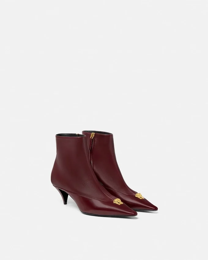 La Medusa Leather Ankle Boots 55 mm La Medusa Leather Ankle Boots 55 mm