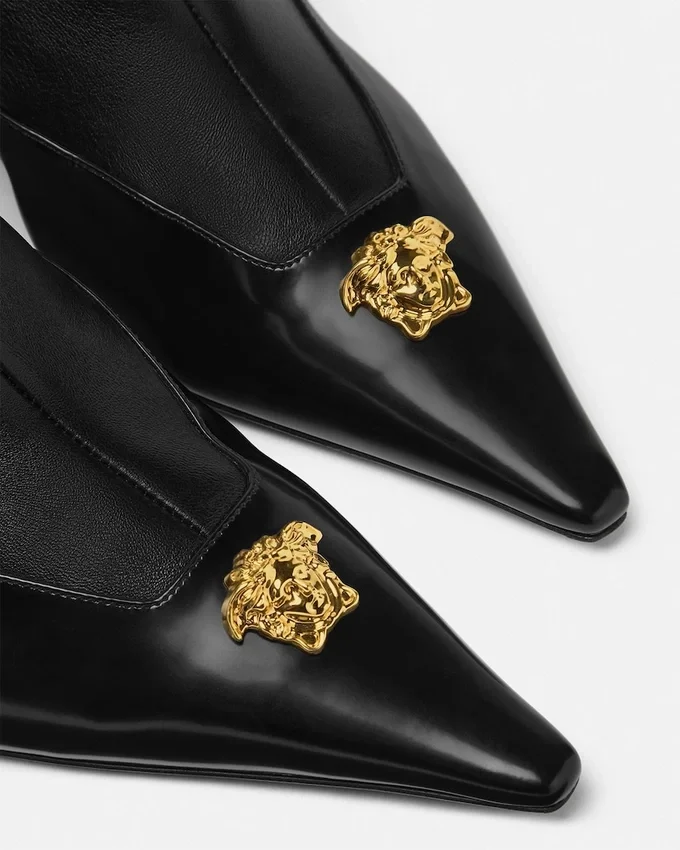 La Medusa Leather Ankle Boots 55 mm La Medusa Leather Ankle Boots 55 mm