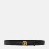 La Medusa Leather Belt 3.5 cm La Medusa Leather Belt 3.5 cm