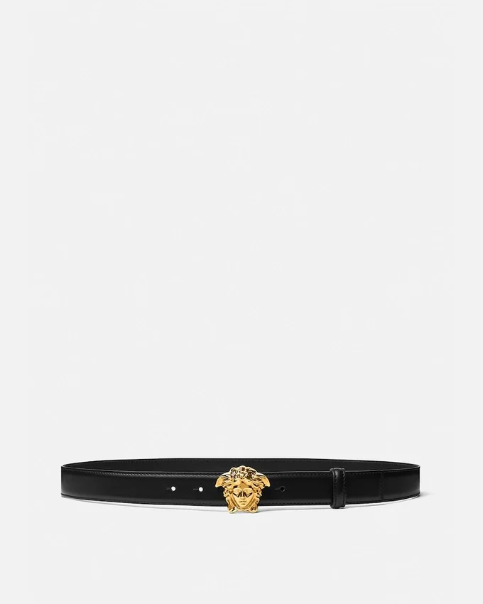 La Medusa Leather Belt 3 cm La Medusa Leather Belt 3 cm