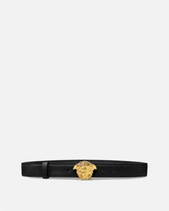 La Medusa Leather Belt 3 cm