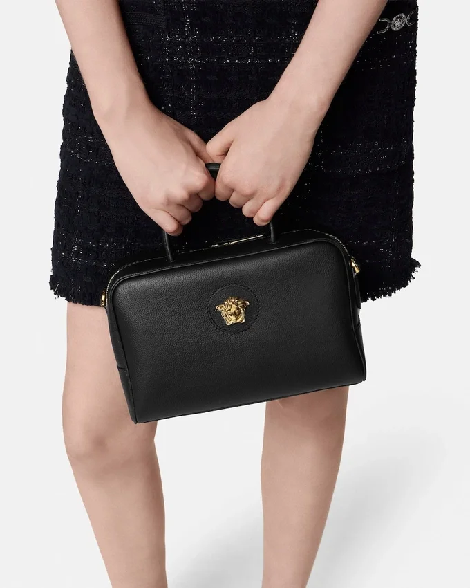 La Medusa Leather Boston Bag La Medusa Leather Boston Bag