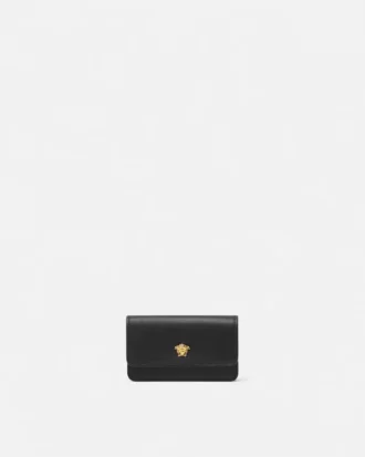 La Medusa Leather Business Card Case