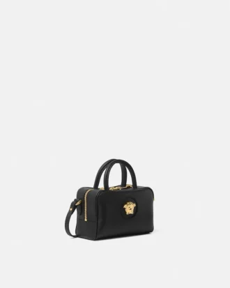 La Medusa Leather Mini Boston Bag La Medusa Leather Mini Boston Bag