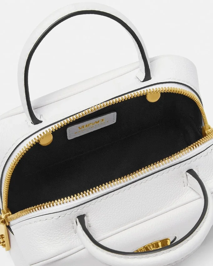 La Medusa Leather Mini Boston Bag La Medusa Leather Mini Boston Bag