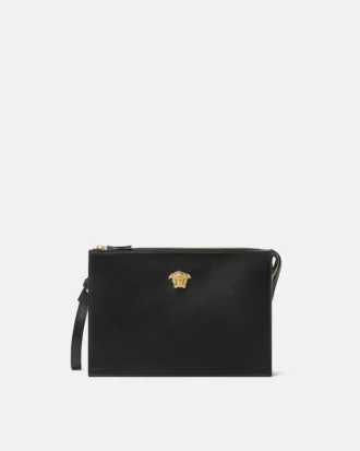 La Medusa Leather Pouch